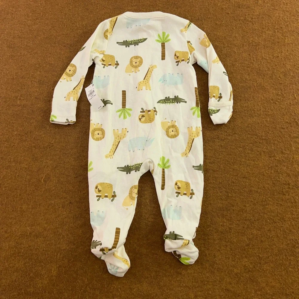 Old Navy Baby 6-12M Multi Animal Hedgehog Cotton Pajama Lot NWT